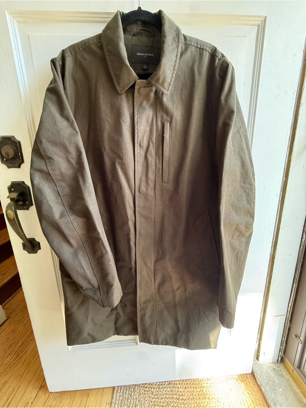 Banana Republic Olive Brown Trench Coat